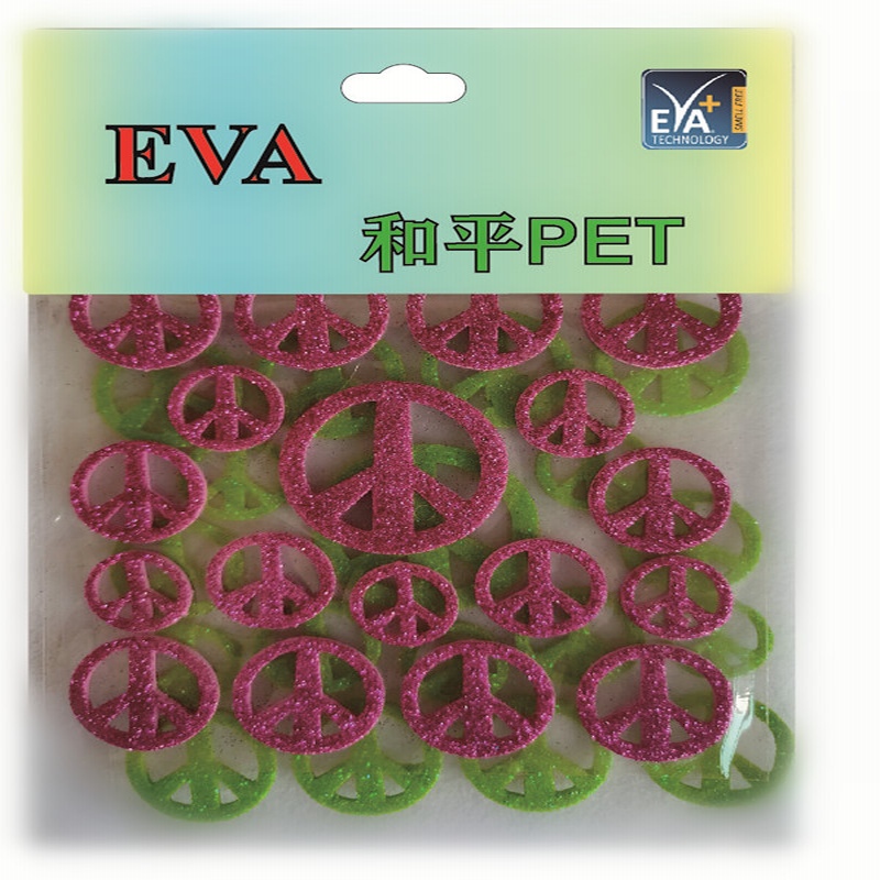 Bọt dán PET Bọt long lanh PET Hình dạng bọt PET